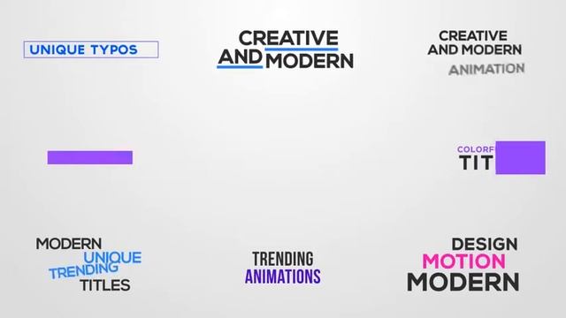 Big Titles Pack [250] (After Effects Template) смотреть онлайн