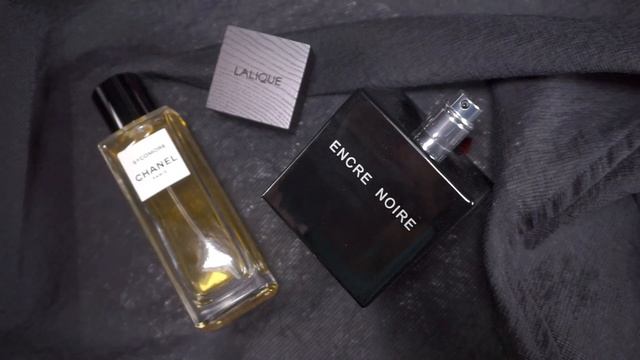 Lalique Encre Noire Perfume Review and Chanel Sycomore Fragrance Comparison