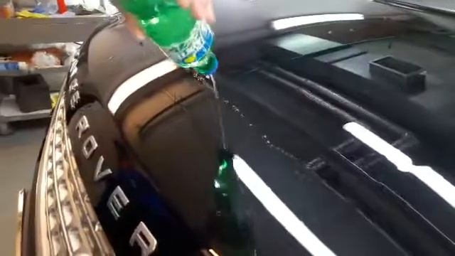 керамика на кузове. гидрофобный эффект.