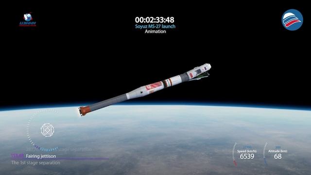 Космическая миссия: с Байконура в космос отправился «Союз-2.1А» с международным экипажем