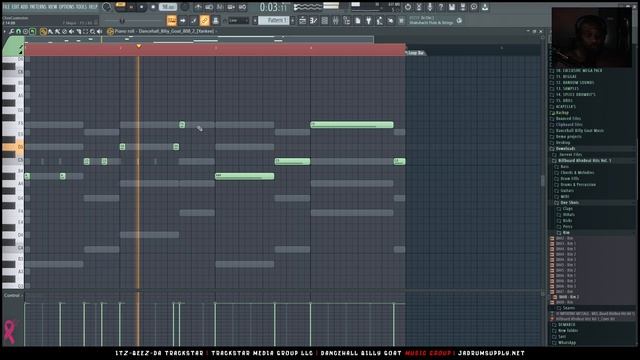 How To Make Trap Dancehall 808 Patterns In Fl Studio Itz-Beez-Da TrackStar