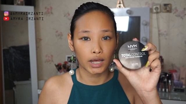 NYX Total Control Cushion Foundation FIRST IMPRESSION | Amyra Irzanti