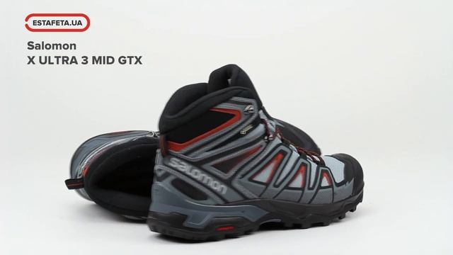 Ботинки Salomon X ULTRA 3 MID GTX Le/Stormy Wea/Bo SS19 406620