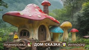 Сказочный дом мечты – 3D идея для вдохновения с планировкой и интерьером 🏡🏚️🏠 вариант (24)