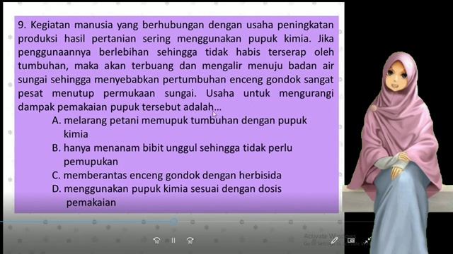 Latihan Soal PAS Genap (IPA Kelas 7 SMP SMT 2  Bag.1)