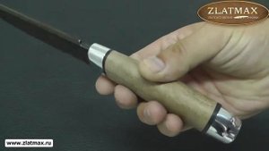 Нож Н3-Гумбольт (У10А-7ХНМ, Орех, дюраль) - Златоустовские ножи (zlatmax.ru)