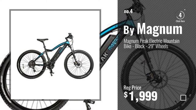 Top 10 Magnum Bikes [2018]: Magnum Premium -Low Step Folding Electric Bicycle - 48V 13A Samsung