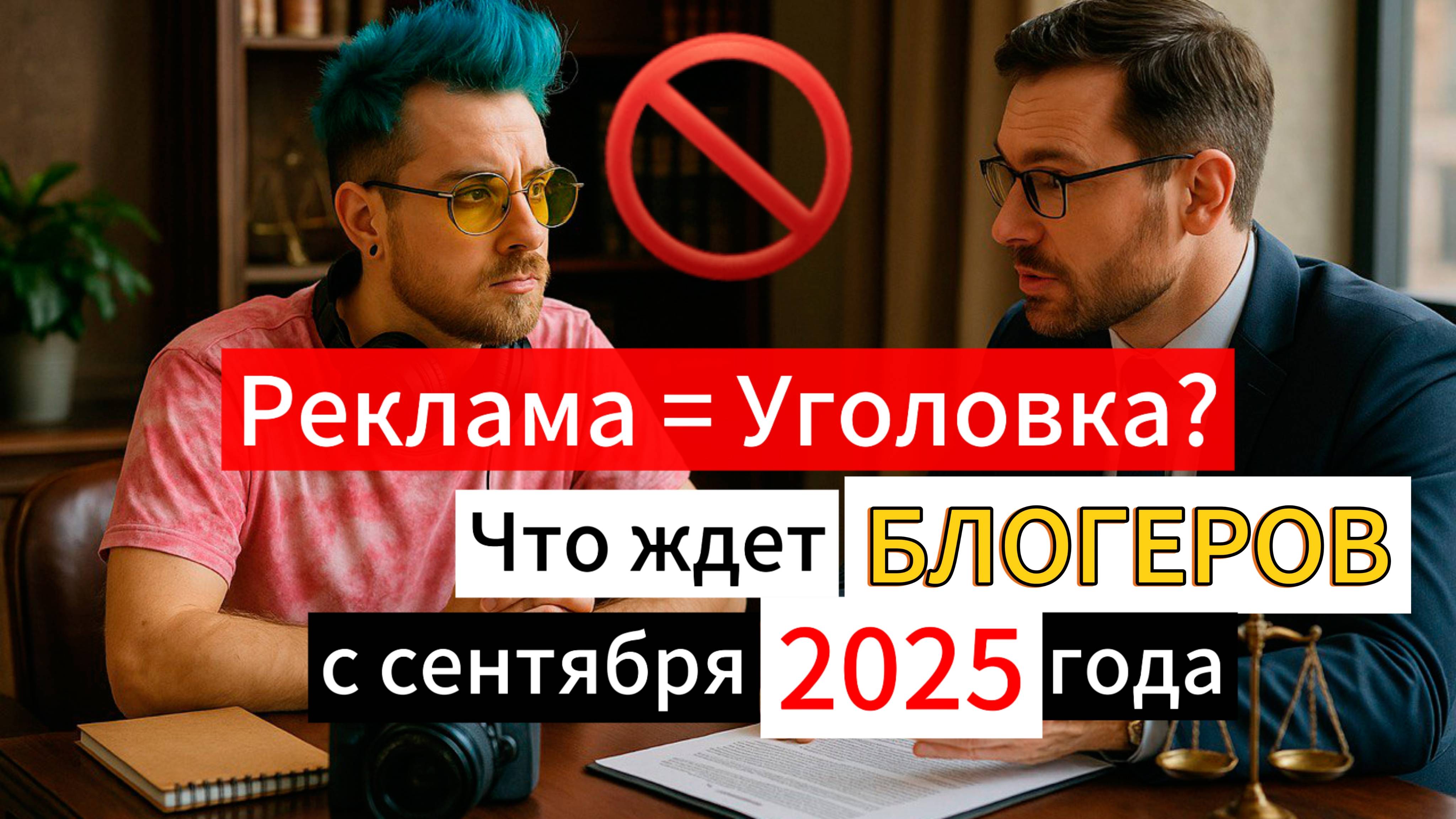 Реклама = Уголовка? Что ждет блогеров с сентября 2025 года. Адвокат Заика Сергей в теме