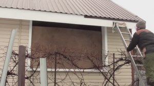 Поездка в Орёл подходит к концу// Установили капельник на крышу веранды дома - бани