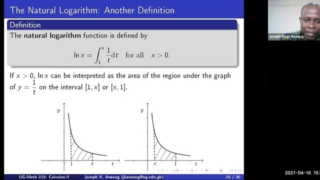 Math223: Logarithmic Functions: Part 1