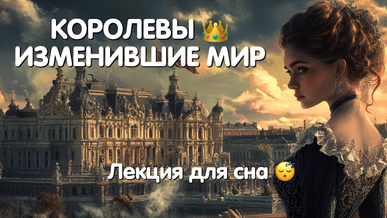 КОРОЛЕВЫ 👑 ИЗМЕНИВШИЕ МИР | ЛЕКЦИЯ ДЛЯ СНА  🛌