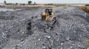 Строительство, территория под засыпку , обзорное видео