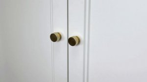 Обзор трехстворчатого шкафа без ящиков Классика