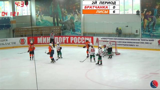 22 "Братчанка" - "Сибирские лисы". Группа С смотреть онлайн