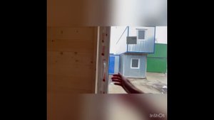 Обзор: Дачный дом 30м2 из Бытовок