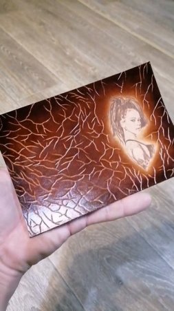 #Слот Лазерная гравировка на коже, тиснение и покрас фона