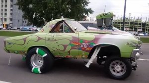 Потрясающие звуки двигателей американских маслкаров! Ускорение! Обороты! Выгорание! Обратный выхлоп!