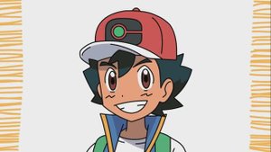 Как нарисовать Эша Кетчума в Покемонах