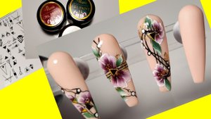 *658*Яркий дизайн. Китайская роспись.Весна-лето.