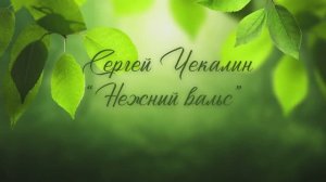 Сергей Чекалин - Нежный вальс