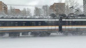 Снежные поезда 9 апреля 2025 года