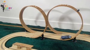 ЭЛЕКТРИЧЕСКАЯ РЕЛЬСОВАЯ ДОРОГА С МАШИНКАМИ. МАГАЗИН ИГРУШЕК IQBABYMALL