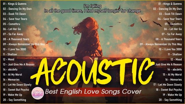Beautiful Cover Acoustic Love Songs Cover Playlist 2025 ❤️ Soft Acoustic Cover Of Popular Love Songs