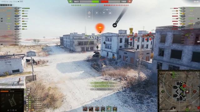 Vz. 55- УШАТАЛ БЕДОЛАГ В ЗАТЕРЯННОМ ГОРОДЕ - World of Tanks смотреть онлайн