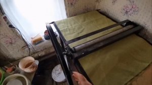 Самодельный глино-раскаточный станок раскатчик для глины.