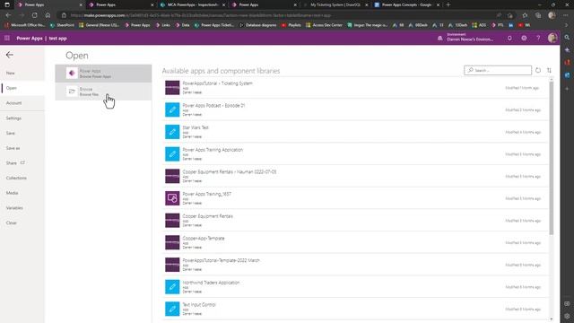 Importing & Exporting Power Apps Files