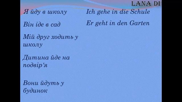 Німецька мова українською. Урок 26. wohin?, in, an, auf, gehen смотреть онлайн
