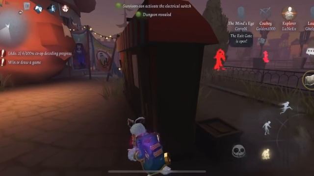 Gameplay Lawyer feat Luneex, CorvoN e Golden - Identity V смотреть онлайн