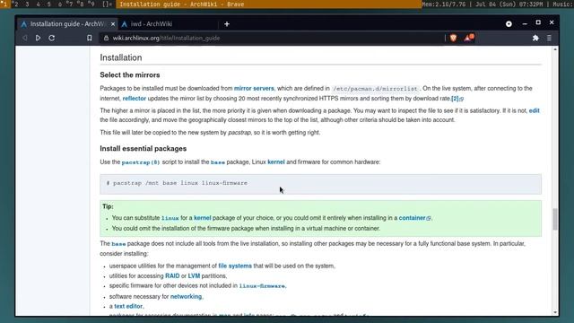 The Complete Beginner Archlinux Installation Guide (BIOS and MBR) | Archlinux for Beginners смотреть онлайн