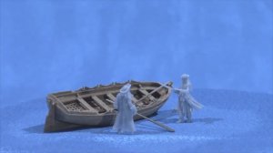 Средневековая шлюпка