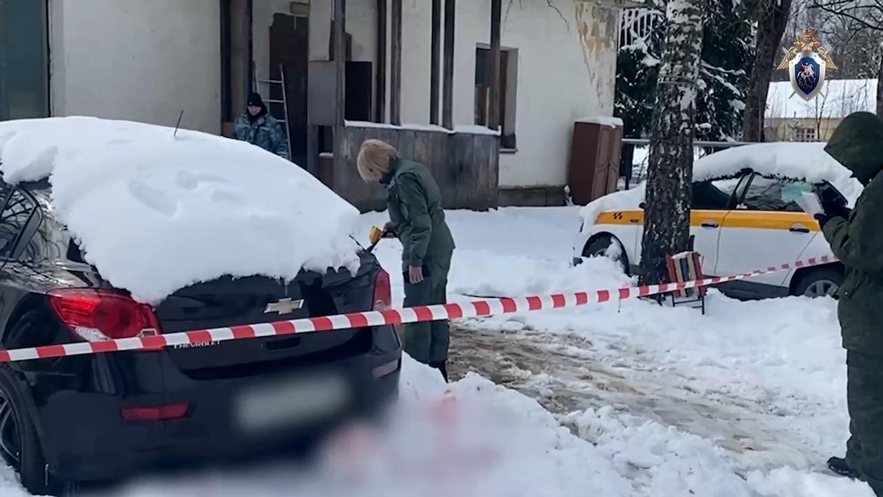 Появились кадры с места убийства 10-летнего мальчика в Подмосковье