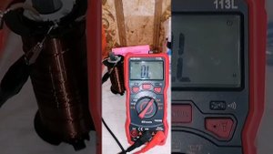 МУЛЬТИМЕТР RichMeters 113L. ПРОВЕРКА ФУНКЦИИ ИЗМЕРЕНИЯ ИНДУКТИВНОСТИ НА ОБМОТКАХ КАТУШКИ ЗАЖИГАНИЯ.