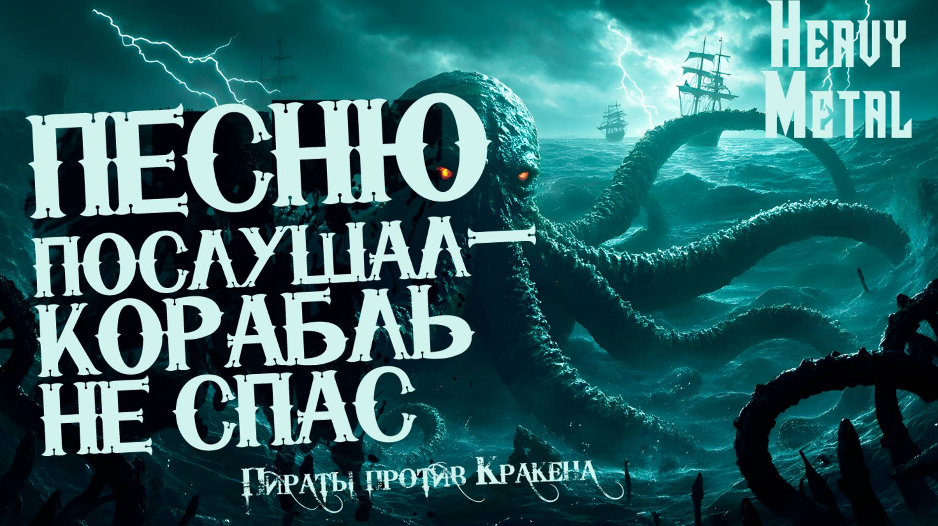 Услышь Рёв Кракена! | Жесткий Heavy Metal про Морское Чудовище (AI Generated Music)