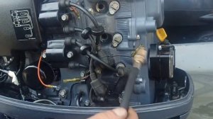 Замер компрессии Yamaha F 60