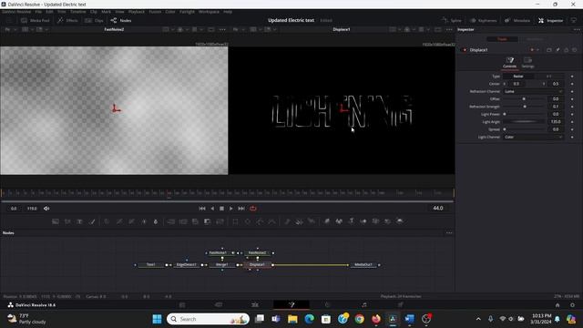 Make SHOCKING Electric Text in Davinci Resolve 18! смотреть онлайн