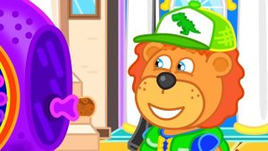 Lion Family USA | Pink vs Black Toilet - Toilet Training & Clean Up | Family Kids Cartoons