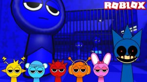 Спрунки(Sprunki) Sonic Exe Играет в Sprunki Jevin Prison Run Obby в РОБЛОКС | Incredibox Sprunki