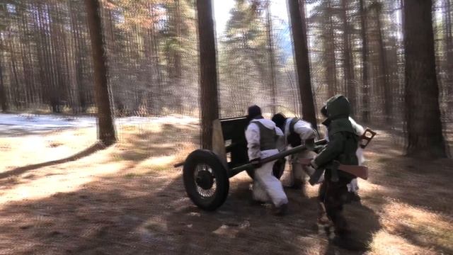 23 марта, воспитанники ВПЦ Вымпел-Байкал провели полевой выход на территории питомника К-9.