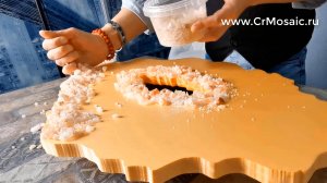 ЖЕОДА ИЗ ПЕНОПЛАСТА ГИМАЛАЙСКОЙ СОЛИ И ПОЛИМЕРНОЙ СМОЛЫ