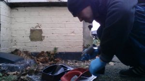 Покраска аэрозольным баллончиком.