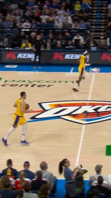 LeBron and Luka putting on a clinic