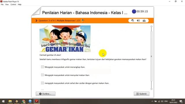 PH  BAHASA INDONESIA - KELAS IX | AKM - DIKLAT 43 SAMISANOV
