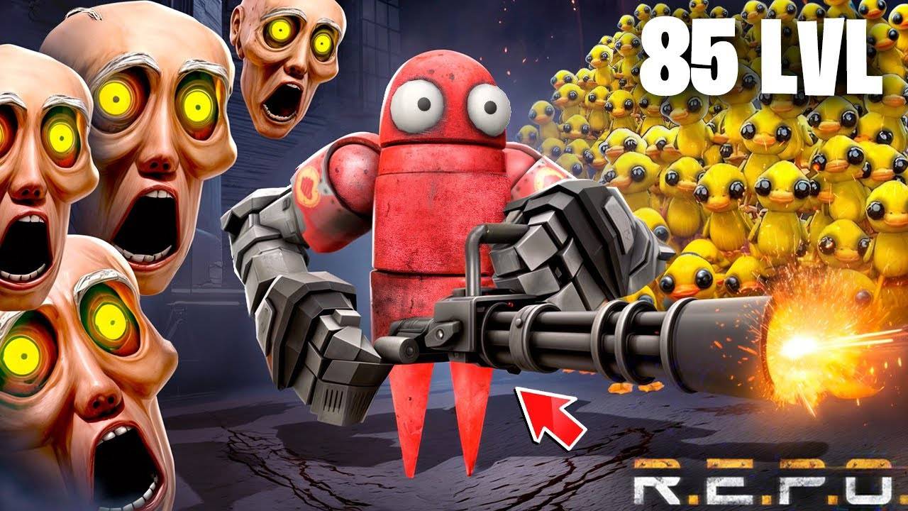 ВЫЖИТЬ НА 85 УРОВНЕ В R.E.P.O. ! ЧТО ЗА ЖЕСТЬ ТУТ ПРОИСХОДИТ? ШАНС 0.1% ПРОЙТИ ЭТО! Угар… смотреть онлайн