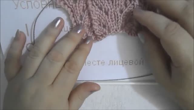 УЧИМСЯ ВЯЗАТЬ КРАСИВЫЙ АЖУРНЫЙ УЗОР СПИЦАМИ.  ВЯЖЕМ ПО СХЕМЕ. ДЛЯ НАЧИНАЮЩИХ. ПОДРОБНЫЙ МАСТЕР КЛАСС