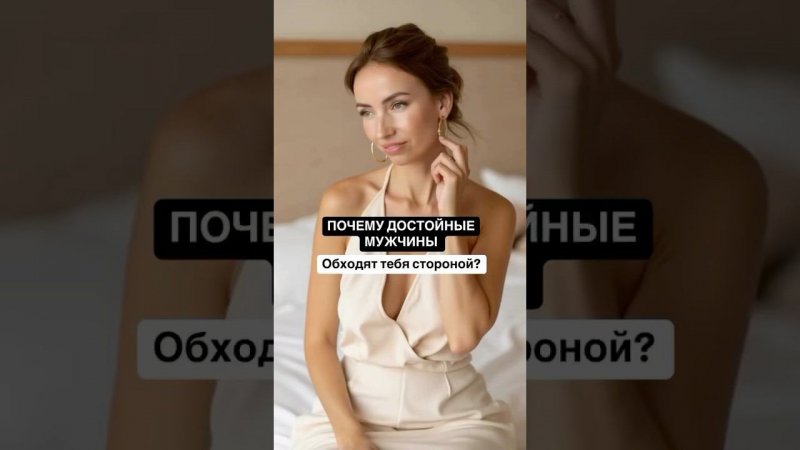 Почему достойные мужчины обходят тебя стороной?