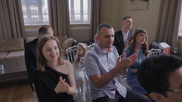 Церемония регистрации. Ведущий на свадьбу Космос Степаненко.